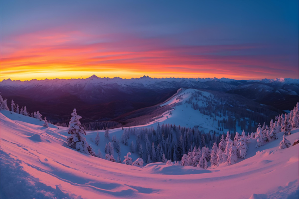 Como Revelar Cores Vibrantes em Paisagens Cobertas de Neve